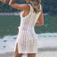 Crochet Knit Swimsuit Cover-Up Dress