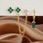 Zodiac Birthstone Cartilage Earrings