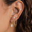 Zodiac Birthstone Cartilage Earrings