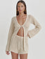 2-Piece Mesh Bikini Cover-Up Set