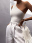 Solstice One-Shoulder Crop