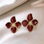 Hibiscus Blush Earrings