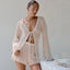 2-Piece Mesh Bikini Cover-Up Set