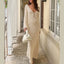 Long Knit Beach Cover-Up
