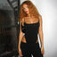 Backless Hollow-Out Bodysuit