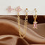 Zodiac Birthstone Cartilage Earrings