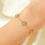 Clover Flower Charm Bracelet