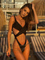 Hollow Out, High Waist Monokini