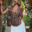 Lustra Sequin Crop