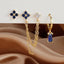 Zodiac Birthstone Cartilage Earrings