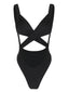 Hollow Out, High Waist Monokini